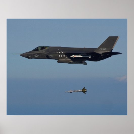 F-35C bliksem II Poster (Voorkant)