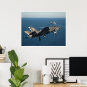 F-35C bliksem II Poster (Thuiskantoor)