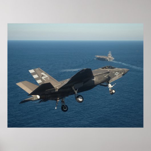 F-35C bliksem II Poster (Voorkant)