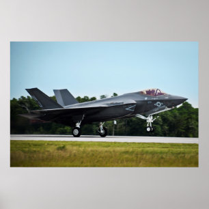 F-35C bliksem II Poster