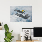 F-35C bliksem II Poster (Thuiskantoor)