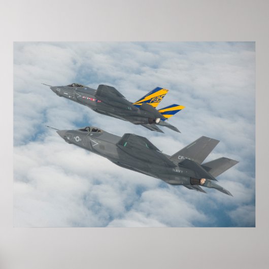 F-35C bliksem II Poster (Voorkant)