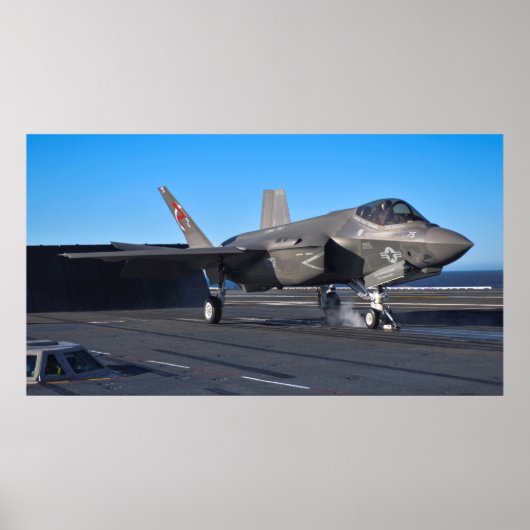 F-35C bliksem II Poster (Voorkant)