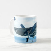 F-35C LICHHTNING II Haak Down Mok (Voorkant links)