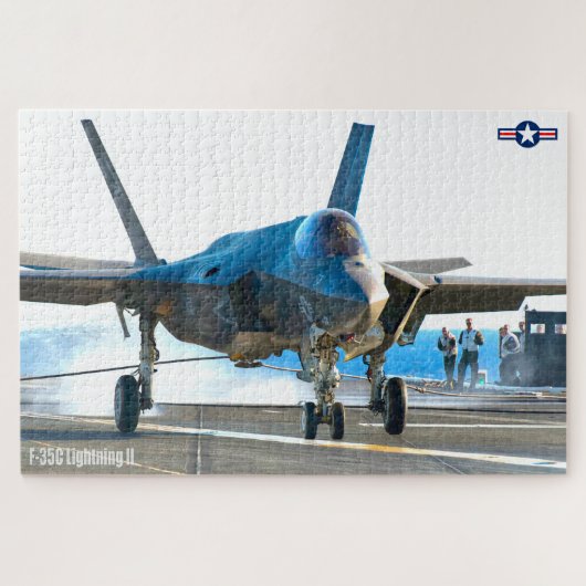 F-35C LICHTING II (20x30 INCH) Legpuzzel (Horizontaal)