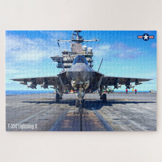 F-35C LICHTING II (20x30 INCH) Legpuzzel (Horizontaal)