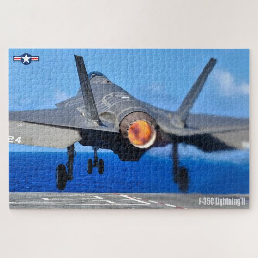 F-35C LICHTING II (20x30 INCH) Legpuzzel (Horizontaal)