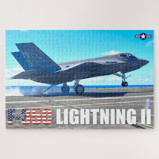 F-35C LICHTING II (20x30 INCH) Legpuzzel (Horizontaal)