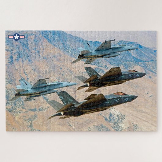 F-35C LICHTING II (20x30 INCH) Legpuzzel (Horizontaal)