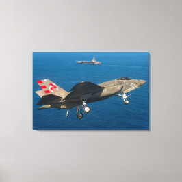 F-35C LICHTING II 24x36 Canvas Afdruk