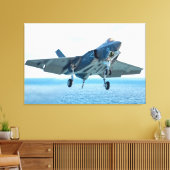 F-35C LICHTING II 32x48 Canvas Afdruk (Insitu (Woonkamer))