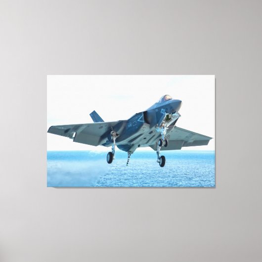 F-35C LICHTING II 32x48 Canvas Afdruk (Voorkant)