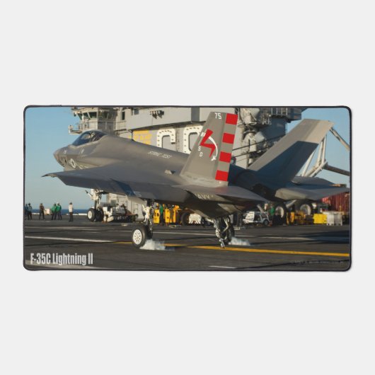 F-35C LICHTING II BUREAUMAT (Voorkant)