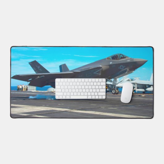 F-35C LICHTING II BUREAUMAT (Keyboard & Muis)