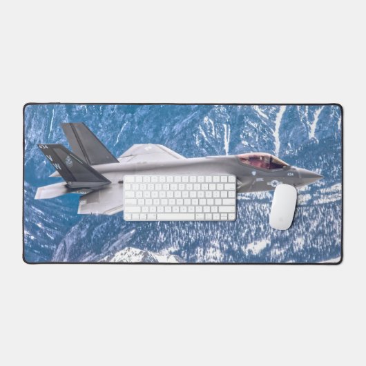 F-35C LICHTING II BUREAUMAT (Keyboard & Muis)