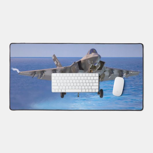 F-35C LICHTING II BUREAUMAT (Keyboard & Muis)