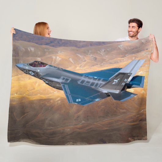 F-35C LICHTING II FLEECE DEKEN (In situ)