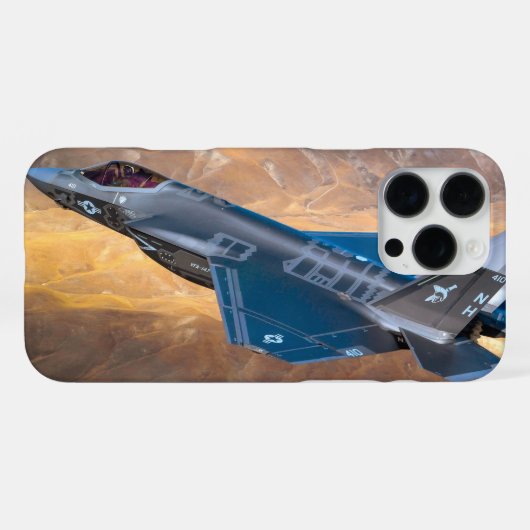 F-35C LICHTING II iPhone HOESJE (Achterkant horizontaal)