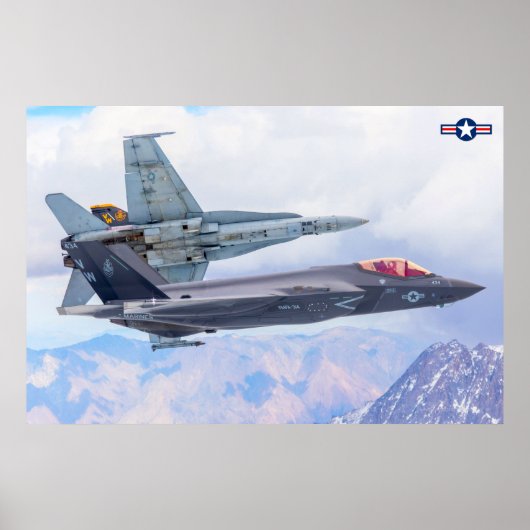 F-35C LICHTING II POSTER (Voorkant)