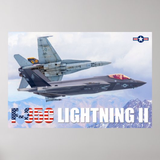 F-35C LICHTING II POSTER (Voorkant)