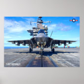 F-35C LICHTING II POSTER (Voorkant)