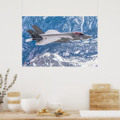 F-35C LICHTING II POSTER (Keuken)