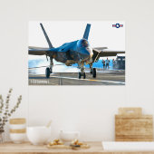 F-35C LICHTING II POSTER (Keuken)