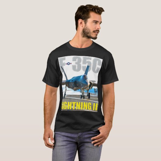 F-35C LICHTING II T-SHIRT (Voorkant volledig)