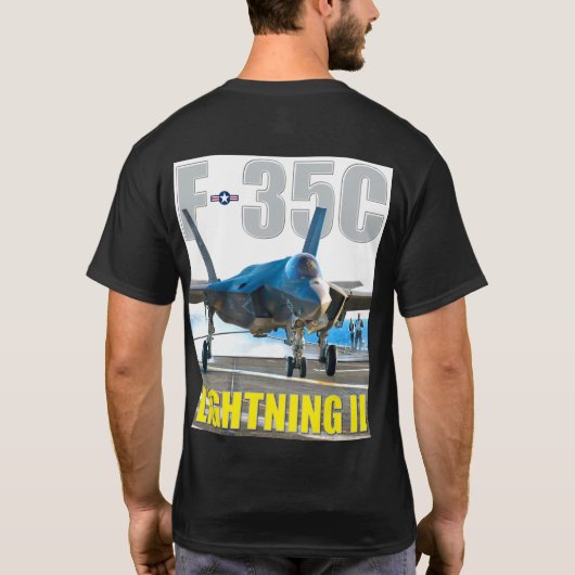 F-35C LICHTING II T-SHIRT (Achterkant)