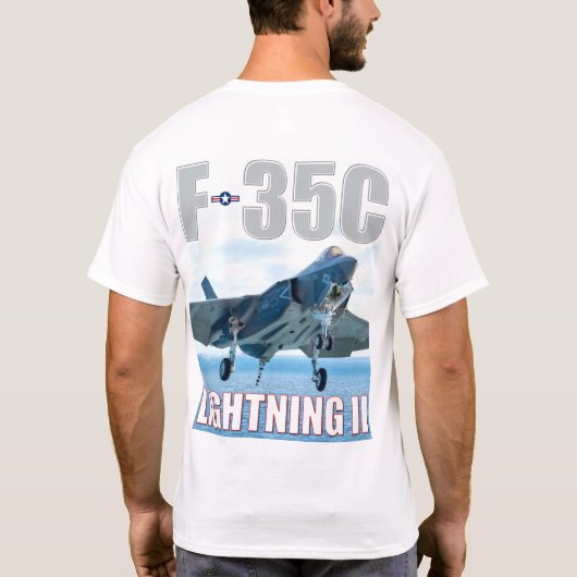 F-35C LICHTING II T-SHIRT (Achterkant)