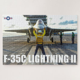 F-35C LIGHTNING II (50x75 cm) Legpuzzel