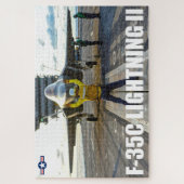F-35C LIGHTNING II (50x75 cm) Legpuzzel (Verticaal)
