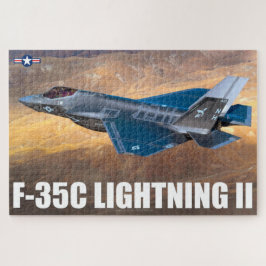 F-35C LIGHTNING II (50x75 CM) Legpuzzel