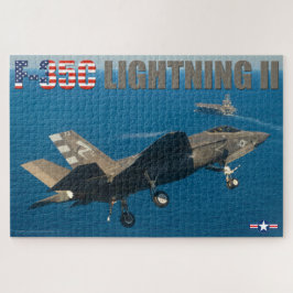 F-35C LIGHTNING II (50x75 cm) Legpuzzel