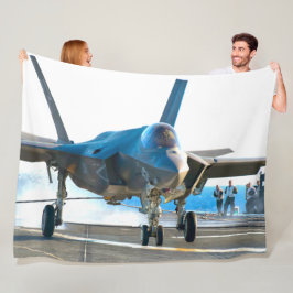 F-35C LIGHTNING II FLEECE DEKEN