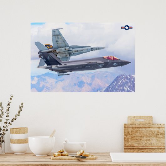 F-35C LIGHTNING II POSTER (Keuken)