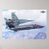 F-35C LIGHTNING II POSTER (Voorkant)