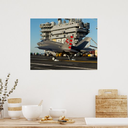 F-35C Lightning II Poster (Keuken)