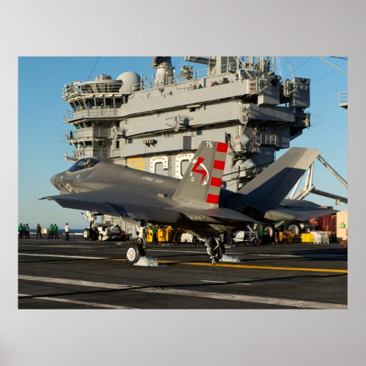 F-35C Lightning II Poster (Voorkant)