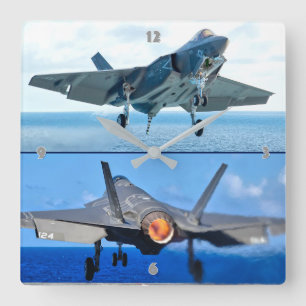 F-35C LIGHTNING II VIERKANTE KLOK
