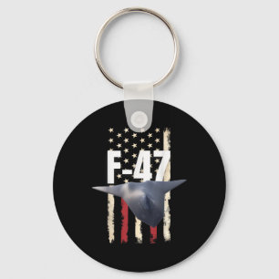 F 47 Fighter Jet F-47 Jet Fighter Vliegtuig - Offi Sleutelhanger