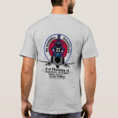 F-4 Aangepast Shirt - Licht gekleurd (Achterkant)