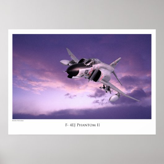 F-4 EJ Phantom II Poster (Voorkant)