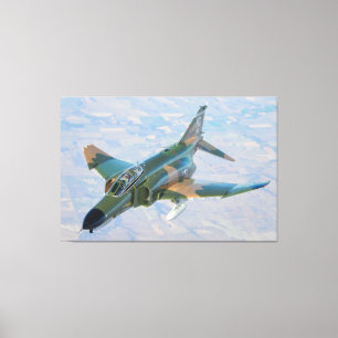 F-4 FANTOM 40x60 Canvas Afdruk