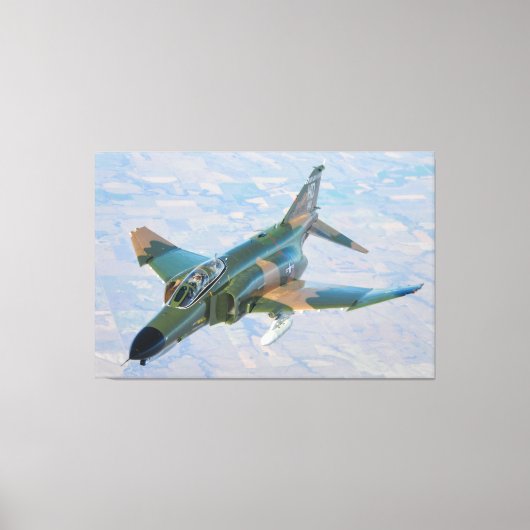 F-4 FANTOM 40x60 Canvas Afdruk (Voorkant)