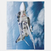 F-4 FANTOM FLEECE DEKEN (Voorkant)