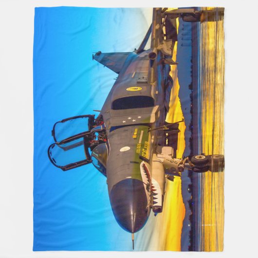 F-4 FANTOM FLEECE DEKEN (Voorkant)