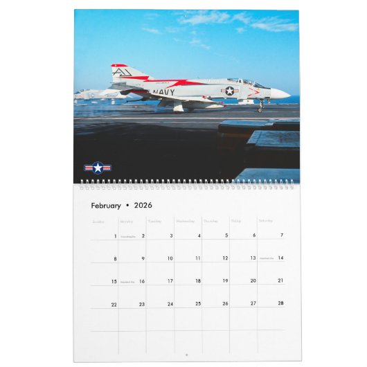 F-4 FANTOM KALENDER (Feb 2026)