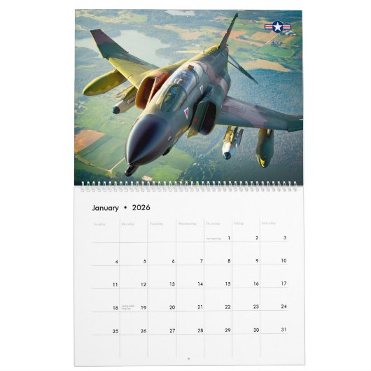 F-4 FANTOM KALENDER (Jan 2026)