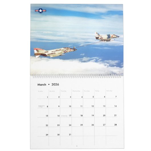 F-4 FANTOM KALENDER (Mar 2026)